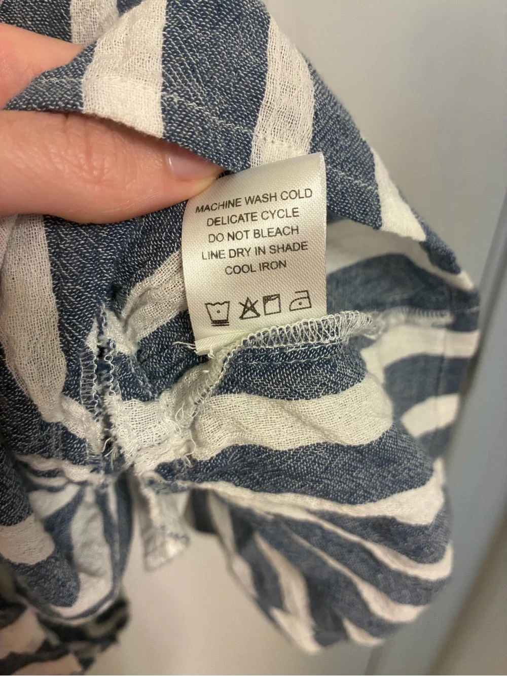 Show Me Your Mumu - Johanna Mini Dress - Sea Stripe. Size XS